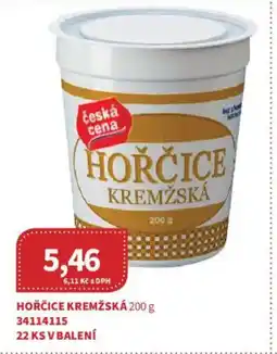 Kubík potraviny Hořčice kremžská nabídka