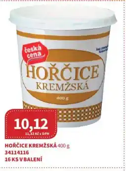 Kubík potraviny Hořčice kremžská nabídka