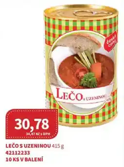 Kubík potraviny Lečo s uzeninou nabídka