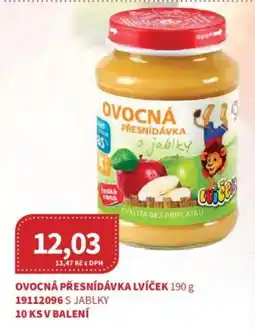 Kubík potraviny Ovocná přesnídávka lvíček nabídka