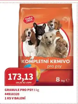 Kubík potraviny Granule pro psy nabídka