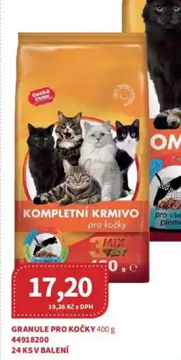 Kubík potraviny Granule pro kočky nabídka