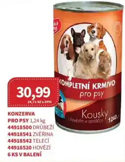 Kubík potraviny Konzerva pro psy nabídka