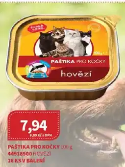 Kubík potraviny Paštika pro kočky nabídka