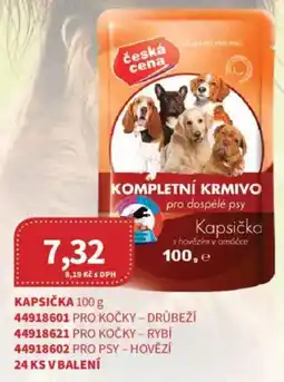 Kubík potraviny Kapsička nabídka