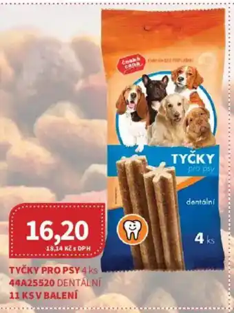 Kubík potraviny Tyčky pro psy nabídka