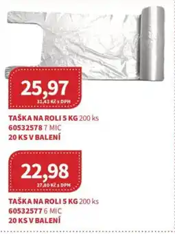 Kubík potraviny Taška na roli nabídka