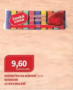 Kubík potraviny Houbička na nádobí nabídka