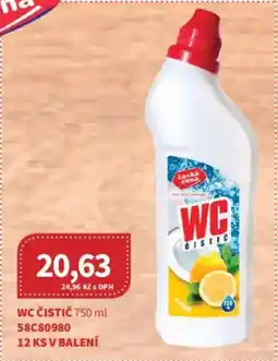 Kubík potraviny Wc čistič nabídka