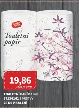 Kubík potraviny Toaletní papír nabídka