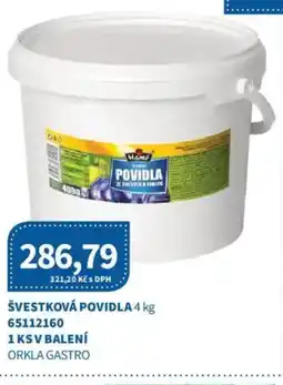 Kubík potraviny Švestková povidla nabídka