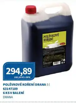 Kubík potraviny Polévkové koření Drana nabídka