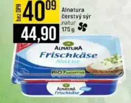 Jip Alnatura čerstvý sýr nabídka