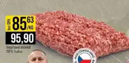 Jip Vepřové mleté 20% tuku nabídka
