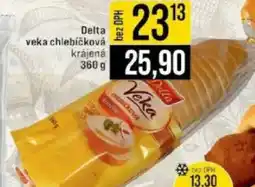 Jip Delta veka chlebíčková nabídka