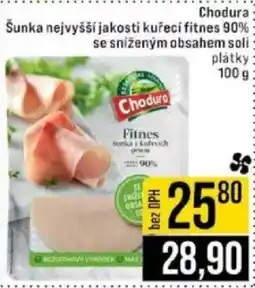 Jip Chodura Šunka nejvyšší jakosti kuřecí fitnes 90% se sníženým obsahem soli nabídka