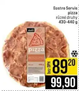Jip Gastro Servis pizza nabídka