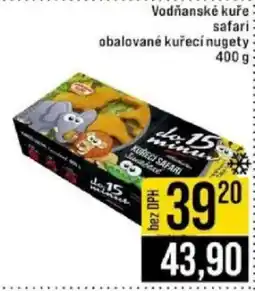 Jip Vodňanské kuře safari obalované kuřecí nugety nabídka