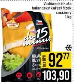 Jip Vodňanské kuře: holandský kuřecí řízek smažený nabídka