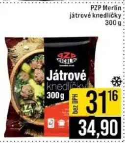 Jip PZP Merlin játrové knedličky nabídka