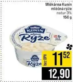 Jip Mlékárna Kunín mléčná rýže nabídka