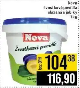 Jip Nova švestková povidla slazená s jablky nabídka