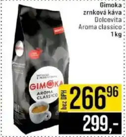 Jip Gimoka zrnková káva nabídka