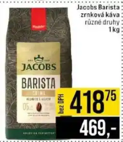 Jip Jacobs Barista zrnková káva nabídka