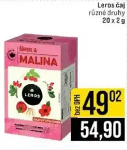 Jip Leros čaj nabídka