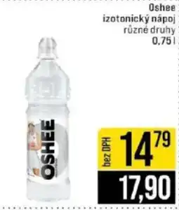 Jip Oshee izotonický nápoj nabídka