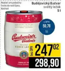 Jip Budějovický Budvar nabídka