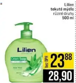 Jip Lilien tekuté mýdlo nabídka