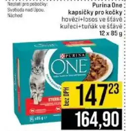 Jip Purina One kapsičky pro kočky nabídka
