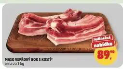 Penny Market Maso vepřový bok s kostí nabídka