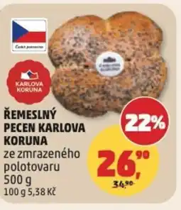 Penny Market Řemeslný pecen Karlova koruna nabídka