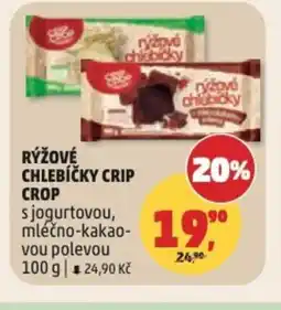 Penny Market Rýžové chlebíčky Crip crop nabídka