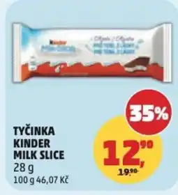 Penny Market Tyčinka Kinder milk slice nabídka