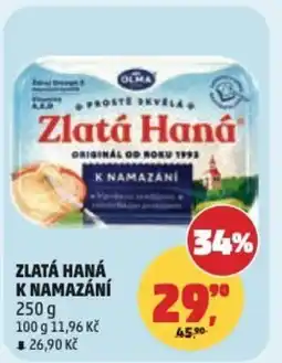 Penny Market Zlatá Haná k namazání nabídka