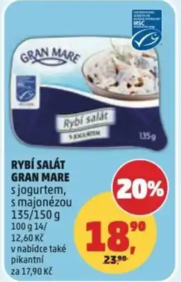 Penny Market Rybi salát Gran Mare nabídka