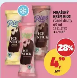 Penny Market Mražený krém Rios nabídka