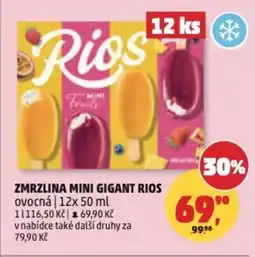 Penny Market Zmrzlina mini gigant Rios nabídka