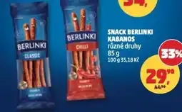 Penny Market Snack Berlinki kabanos nabídka