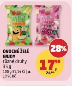 Penny Market Ovocné želé Enjoy nabídka