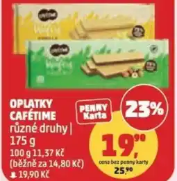 Penny Market Oplatky Cafétime nabídka