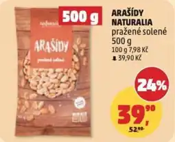 Penny Market Arašídy Naturalia nabídka