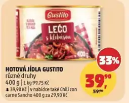 Penny Market Hotová jídla Gustito nabídka