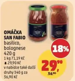 Penny Market Omáčka San Fabio nabídka