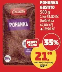 Penny Market Pohanka Gustito nabídka