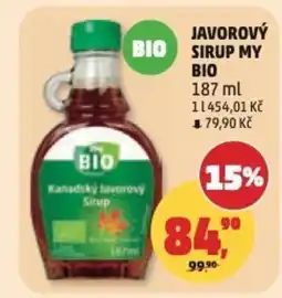 Penny Market Javorový sirup My Bio nabídka