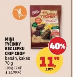 Penny Market Mini tyčinky bez lepku Crip Crop nabídka